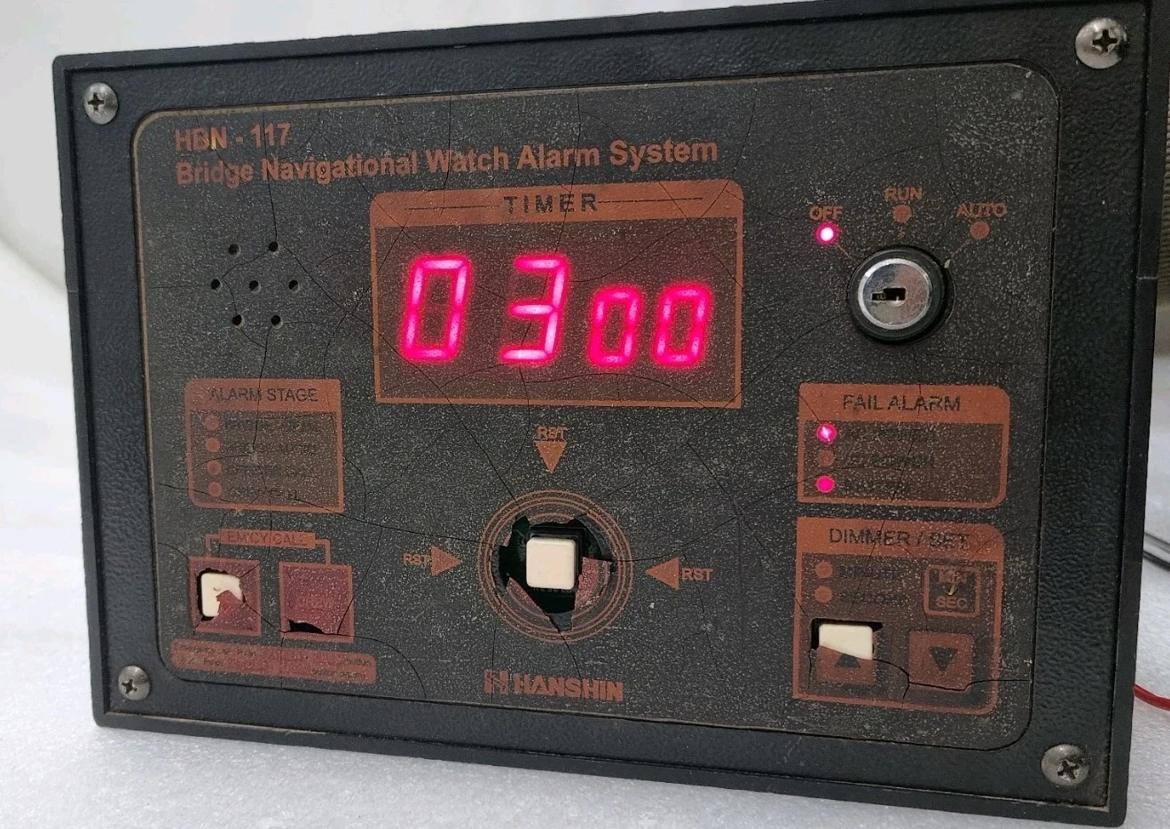 Hanshin BNWAS HBN-117 Bridge Navigational Watch Alarm System BSNKK-0294-13